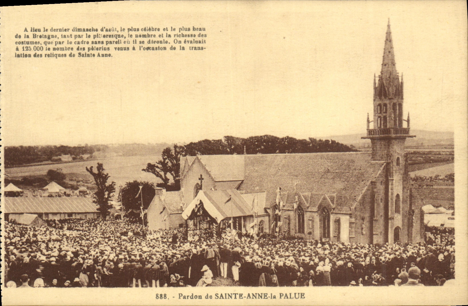CPA Pardon de Sainte Anne la Palue
