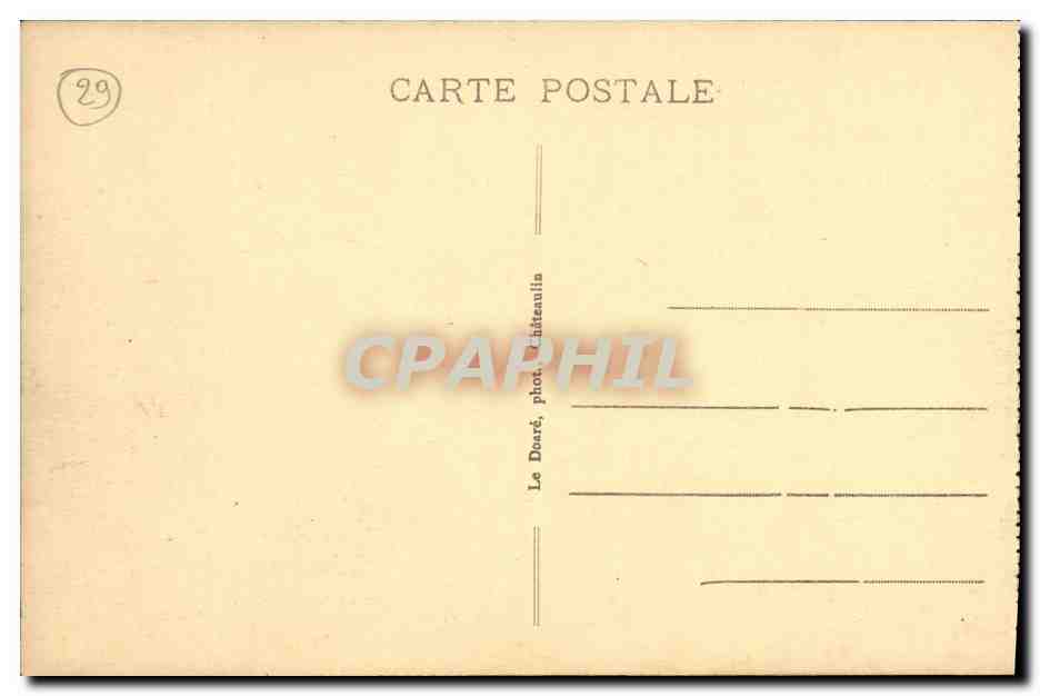 CPA Pardon de Sainte Anne la Palue — Rückseite