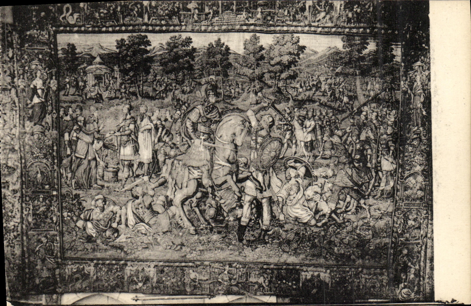 Château de KÉRIOLET — Tapisserie de la Chapelle, scène biblique, fin XVIe siècle — Collection Quimard