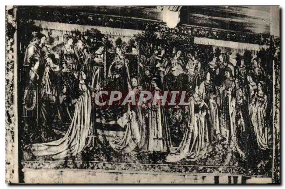 Château de Kériolet — Tapisserie des Flandres du XVIe siècle — Mariage d'Anne de Bretagne et de Louis XII — Collection Veillard, Quimper