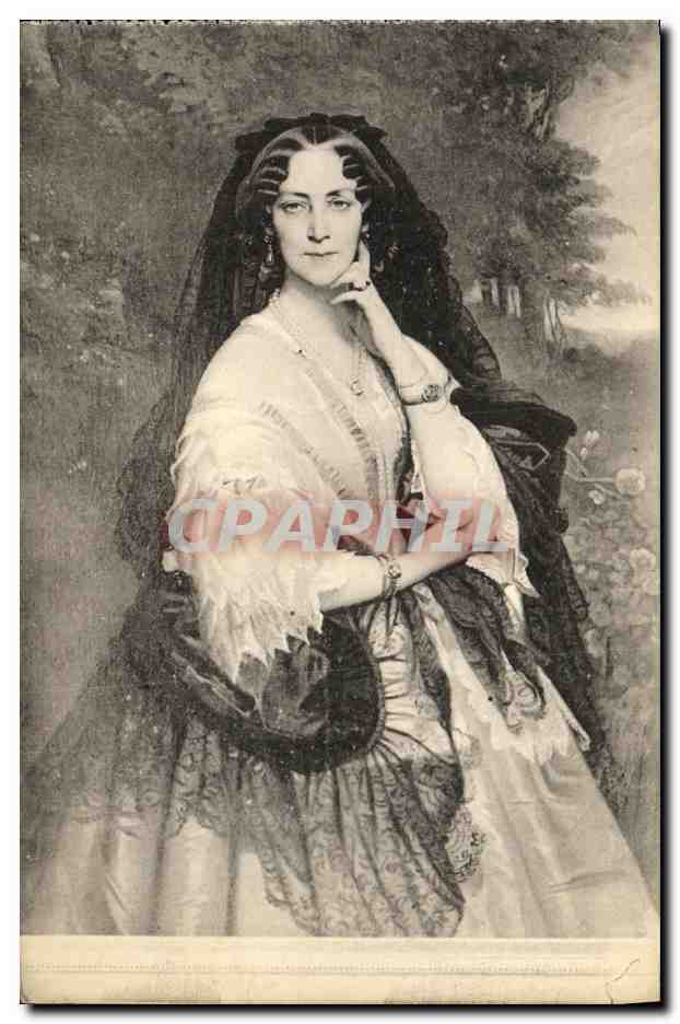CPA Chateau de Keriolet Portrait de la princesse Narischkine Comtesse de Chauveau Donatrice du chateau de Keriolet