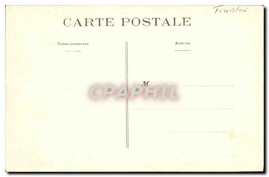 CPA La lionne de la Plage de Brignogan  — Rückseite