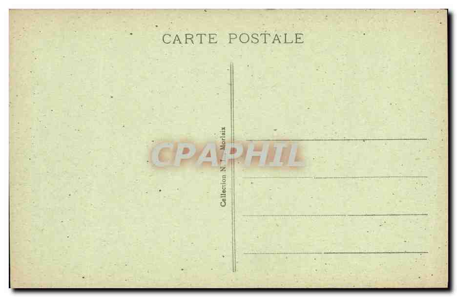 CPA Guimiliau Finistere Interieur de l eglise Buffet d orgues — Rückseite