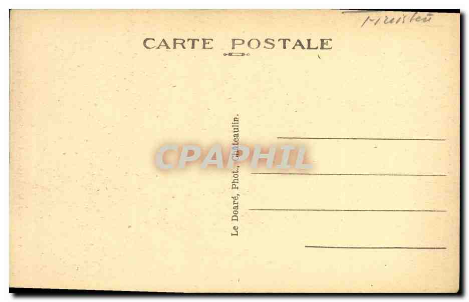CPA Pleyben Vue d ensemble de la sacristie de l abside et des clochers — Rückseite