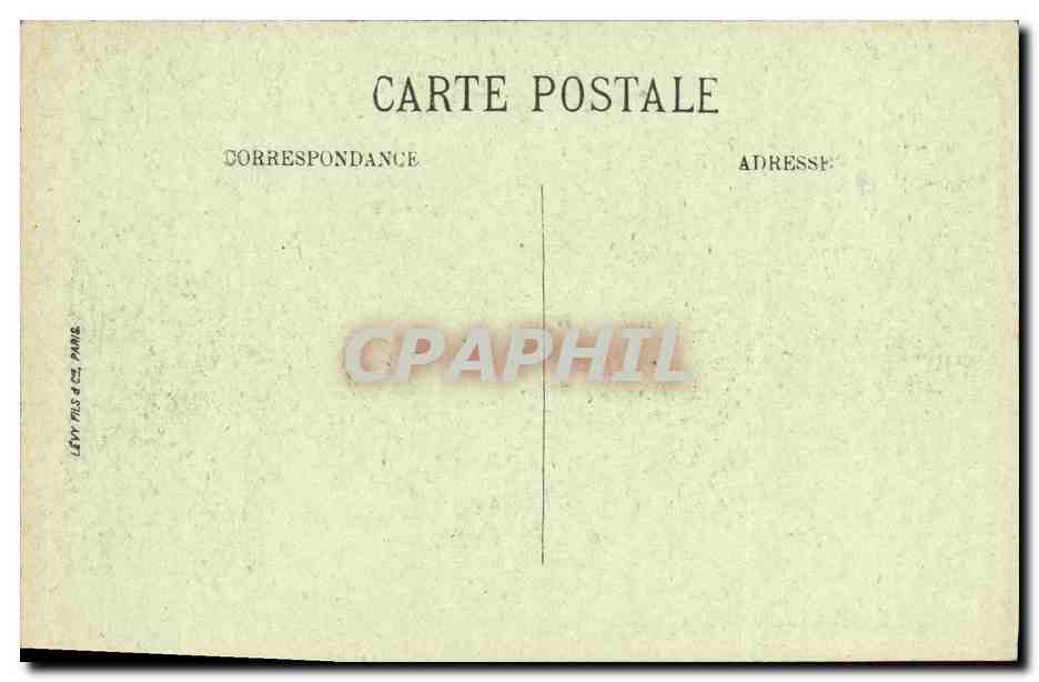 CPA La Pointe Du Raz Le chateau de Dinan — Rückseite