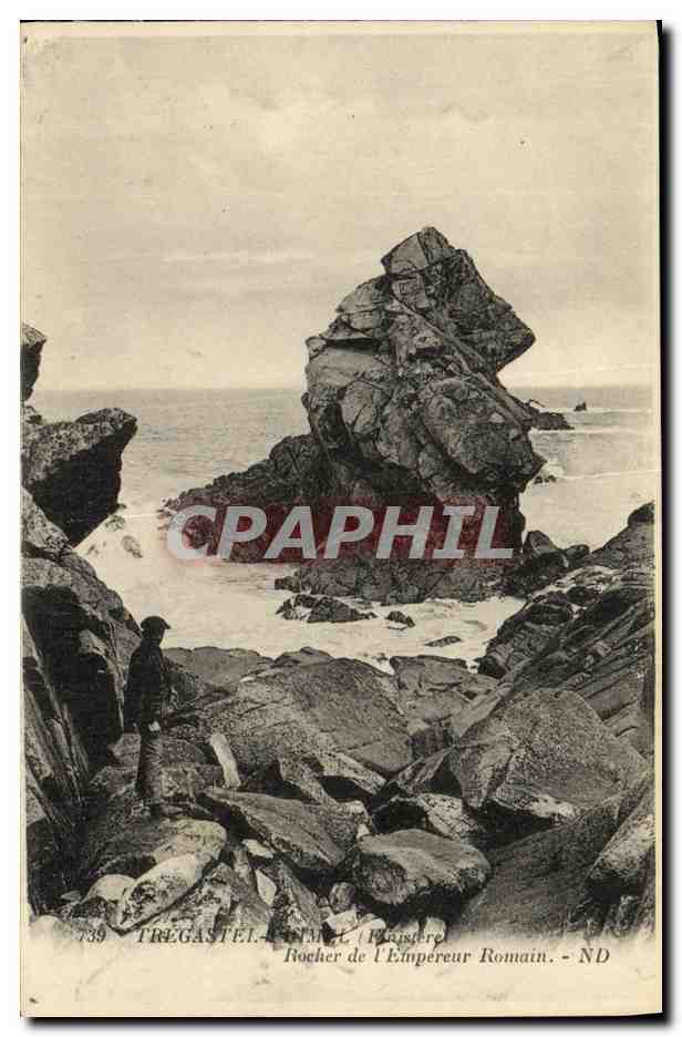 TREGASTEL — Rocher de l'Empereur Romain — N.M.L. — N°739