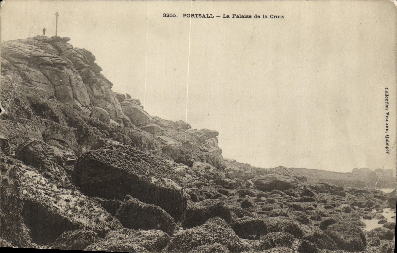 CPA Portsall La Falaise de la croix