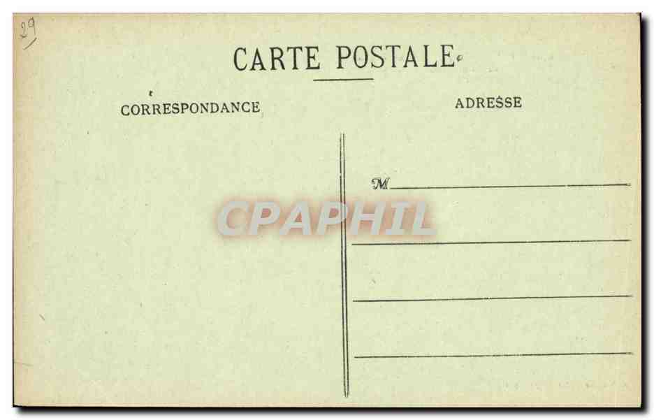 CPA Penmarch Cote Meridional de Saint Nona — Rückseite