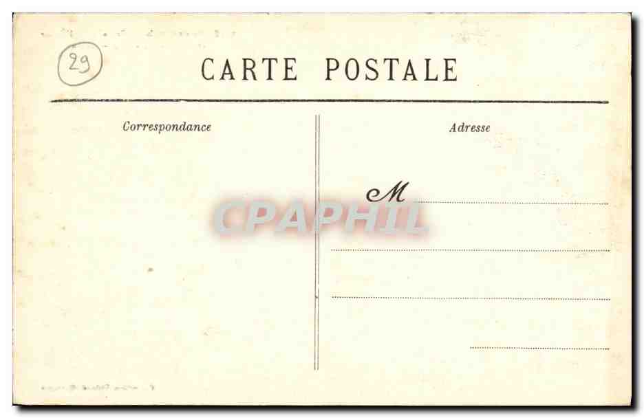 CPA Penmarch Portails de l eglise et le cimetiere Saint Nonain — Rückseite