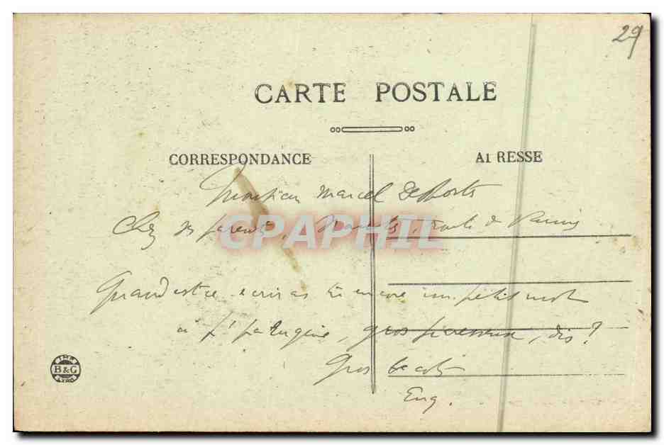 CPA Chateaulin Le Chemin de la Chapelle Femmes Folklore — Rückseite