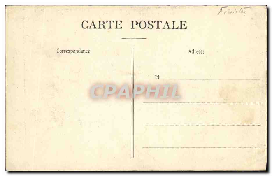 CPA Camaret Pointe de Penhir Les Tas de Pois Vus de la Salle Verte Petit Dahouet Penglaz La fourche et Bern Id — Rückseite