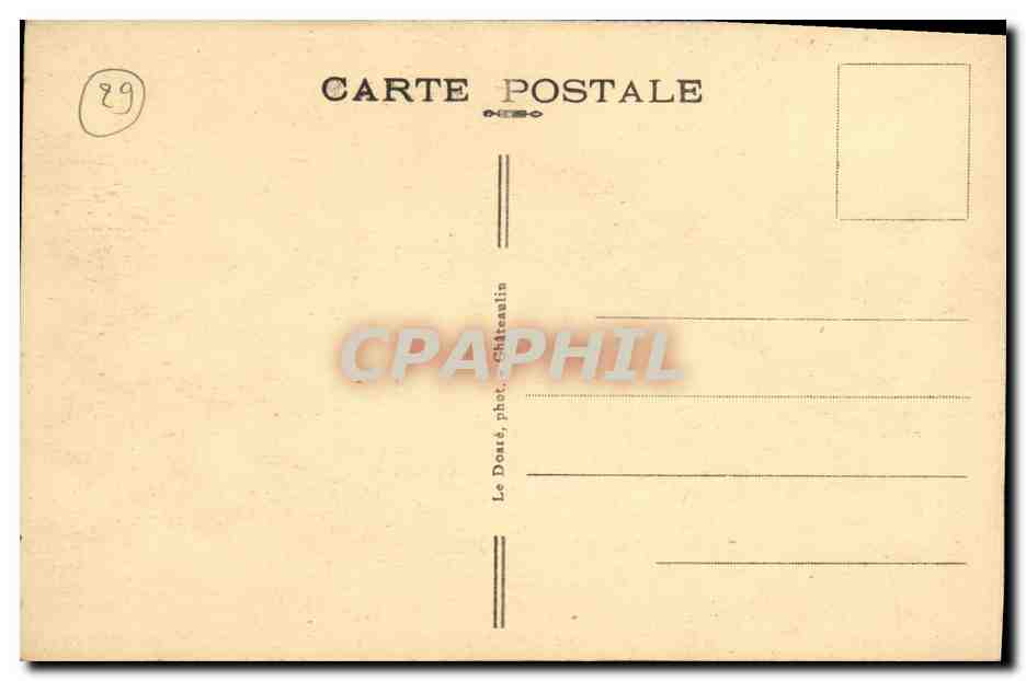 CPA Locronan Pardon Breton Jour de la Tromenie La procession s engage dans les sentiers etroits — Rückseite