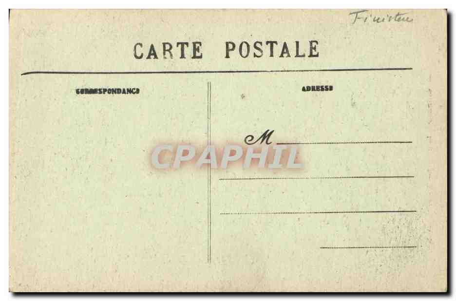 CPA Quimper Le Grand portail de la cathedrale — Rückseite