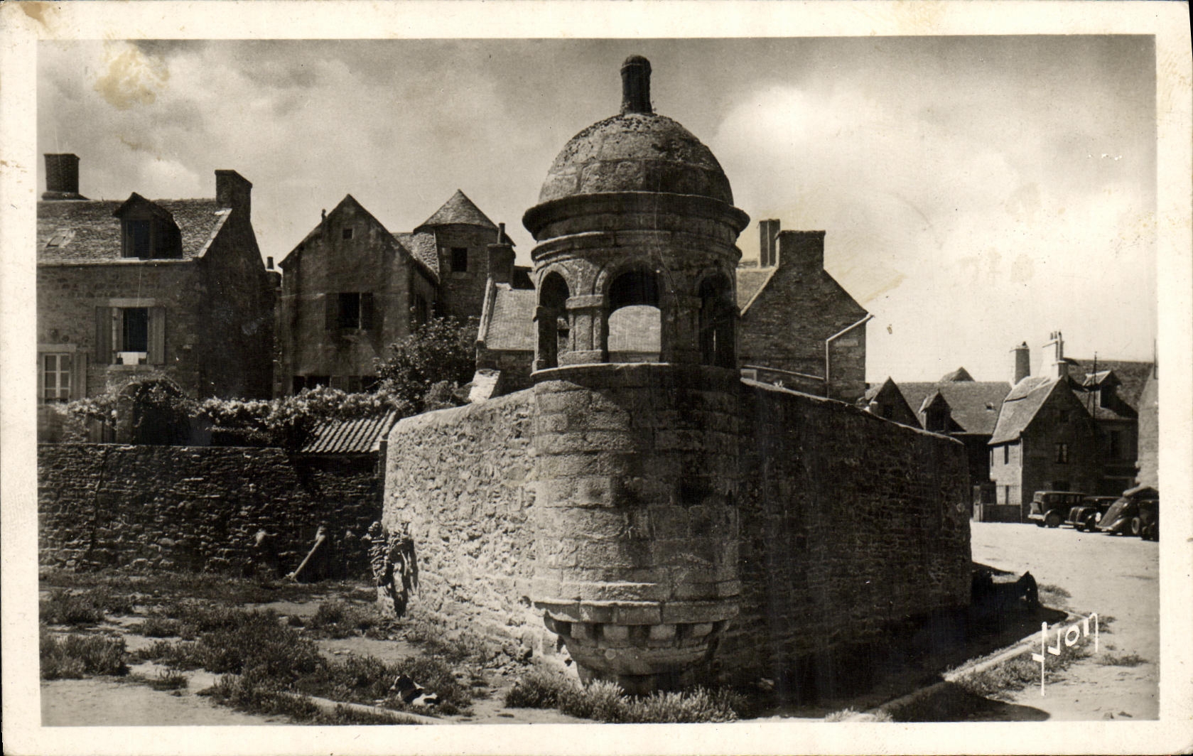 CPA Roscoff Ancien poste de guetteur dit tourelle de Marie Stuart