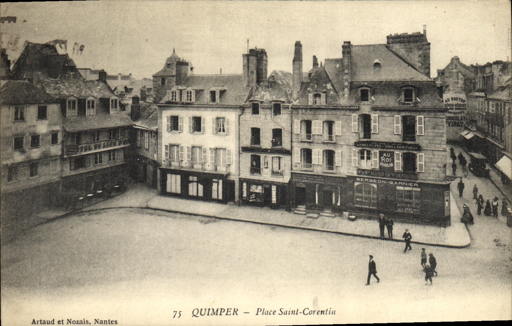 CPA Quimper Place Saint Corentin
