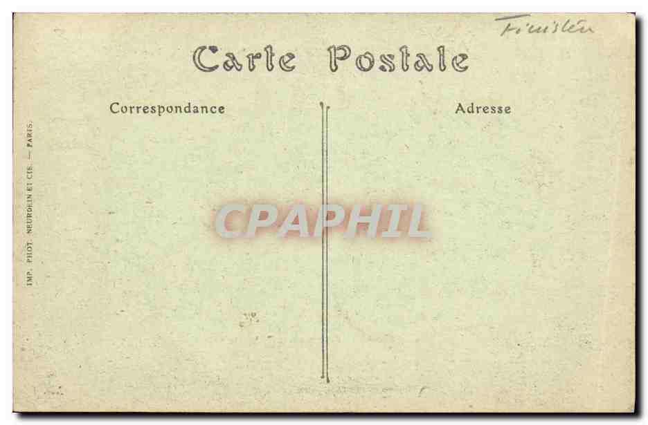 CPA Rade de Morlaix l ile Louet et le chateaud e toureau Bateau — Rückseite