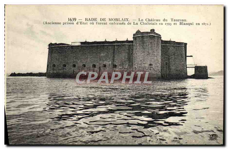 CPA Morlaix Rade De Le Chateau du Taureau Ancienne prison d etat