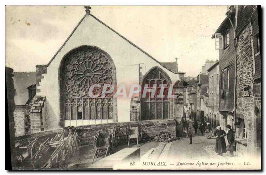 CPA Morlaix Ancienne Eglise des Jacobins