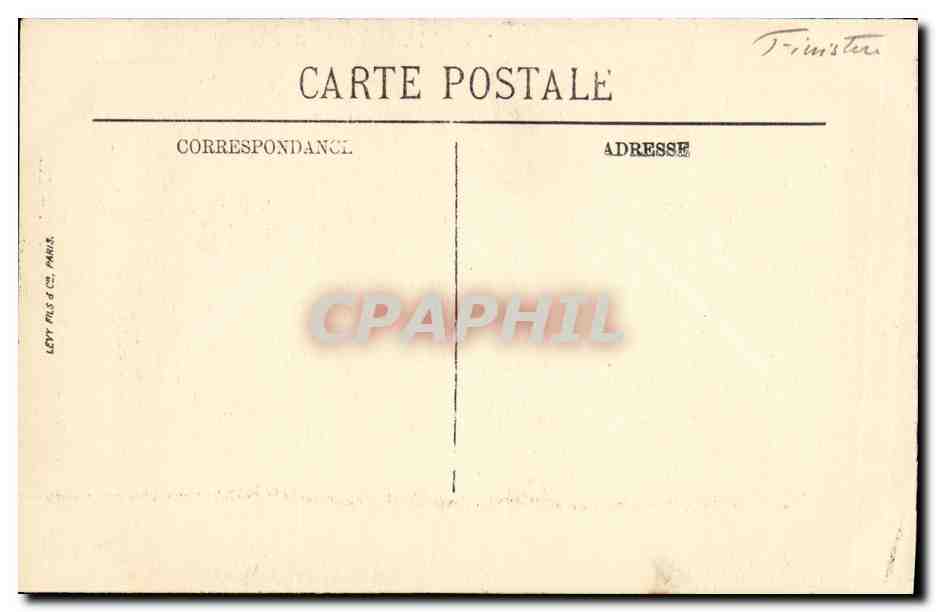 CPA Morlaix Vieilles Maisons Grande Rue — Rückseite