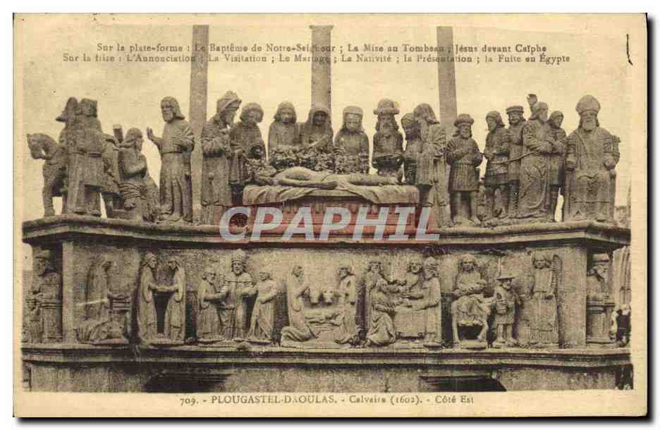 CPA Plougastel Daoulas Calvaire