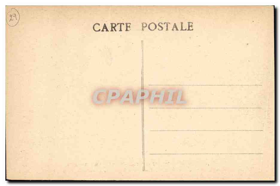 CPA Plougastel Daoulas le Calvaire Annonciation Naissance Fuite en Egypte Ensevelissement — Rückseite