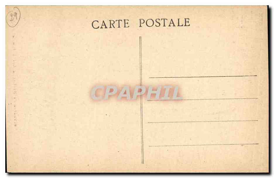CPA Plougastel Daoulas le Calvaire L enfer — Rückseite