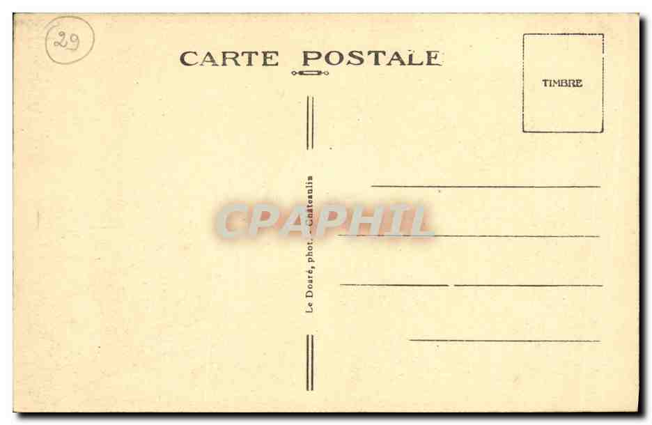 CPA Plougastel Daoulas Le Pont Albert Louppe — Rückseite