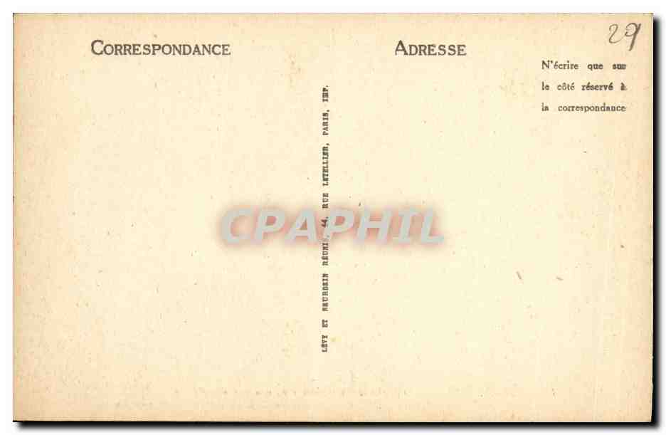 CPA Saint Pol De Leon Cloche miraculeuse tres veneree des fideles Fut apporte au 6eme d angleterre a l ile de Batz  — Rückseite