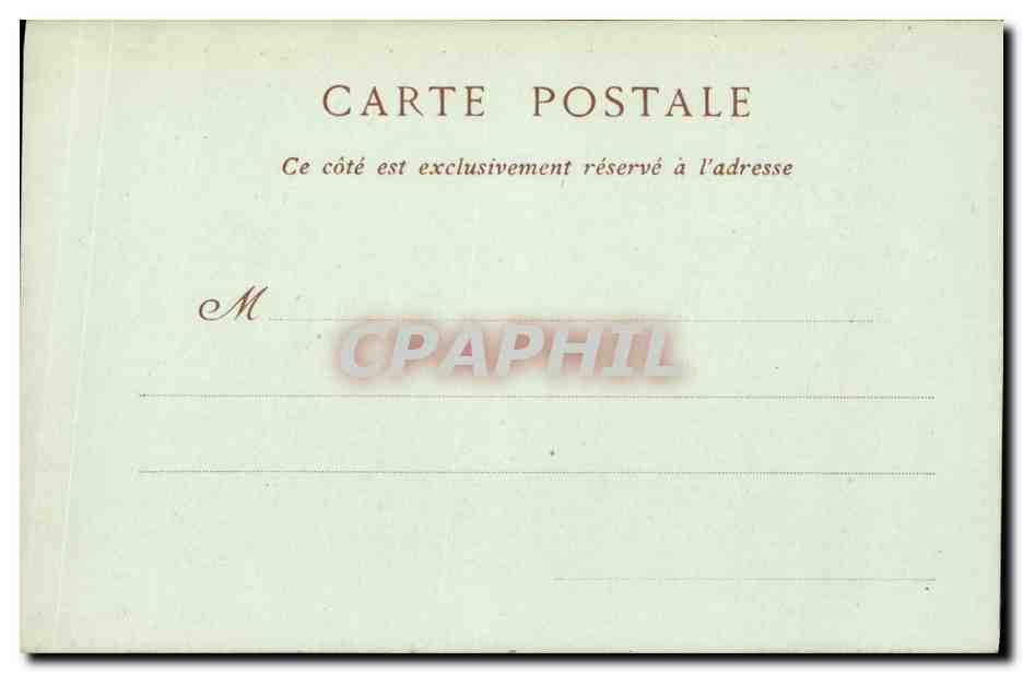 CPA Saint Pol De Leon Maison Prebemdale  — Rückseite