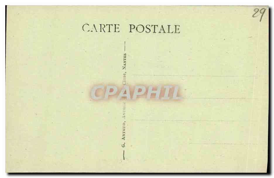 CPA Brest L avant Port et le Pont tournant Bateau — Rückseite