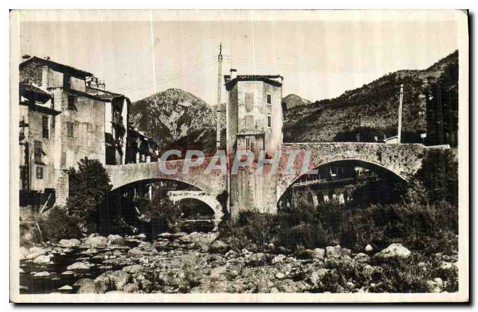 CPA Sospel Le Pont Vieux et la Bevera