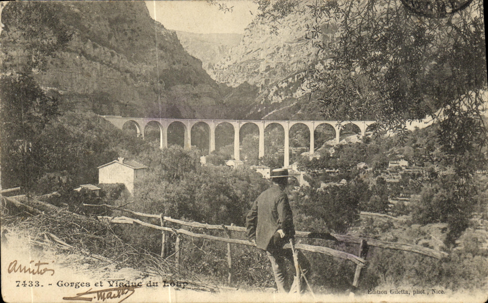 CPA Les Gorges et Viaduc du Loup