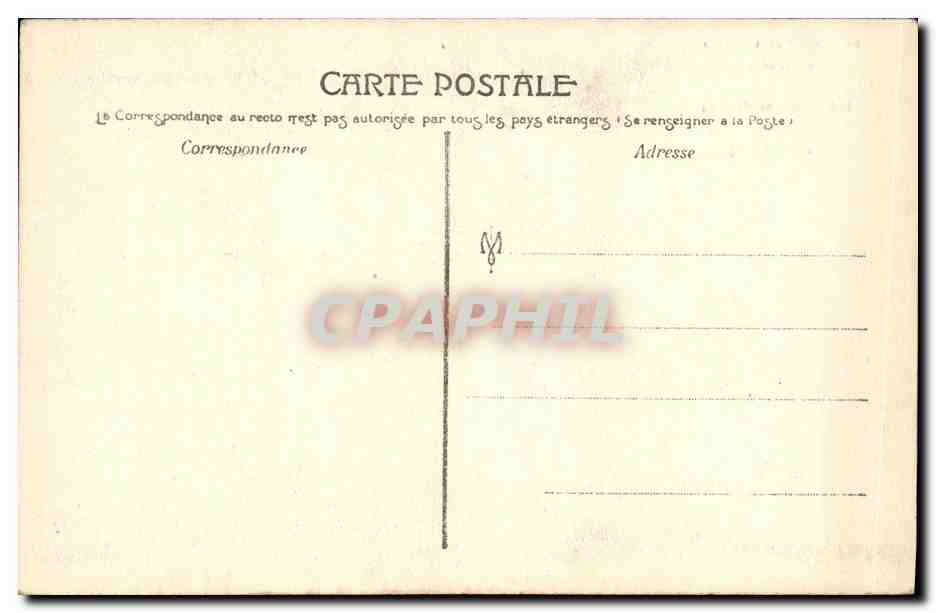 CPA Beaulieu Le Cap Ferrat — Rückseite