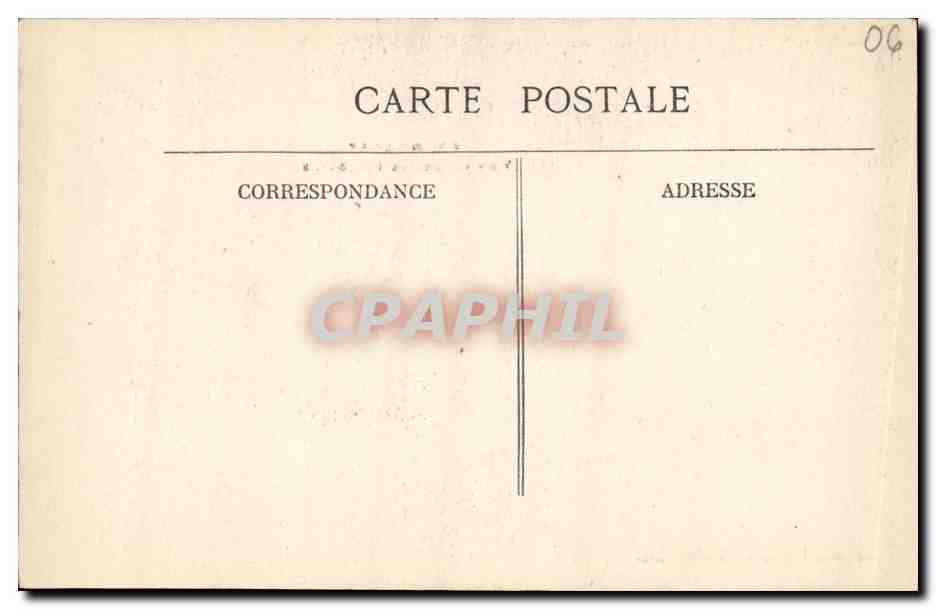 CPA Grasse Vue Entre les Palmiers — Rückseite