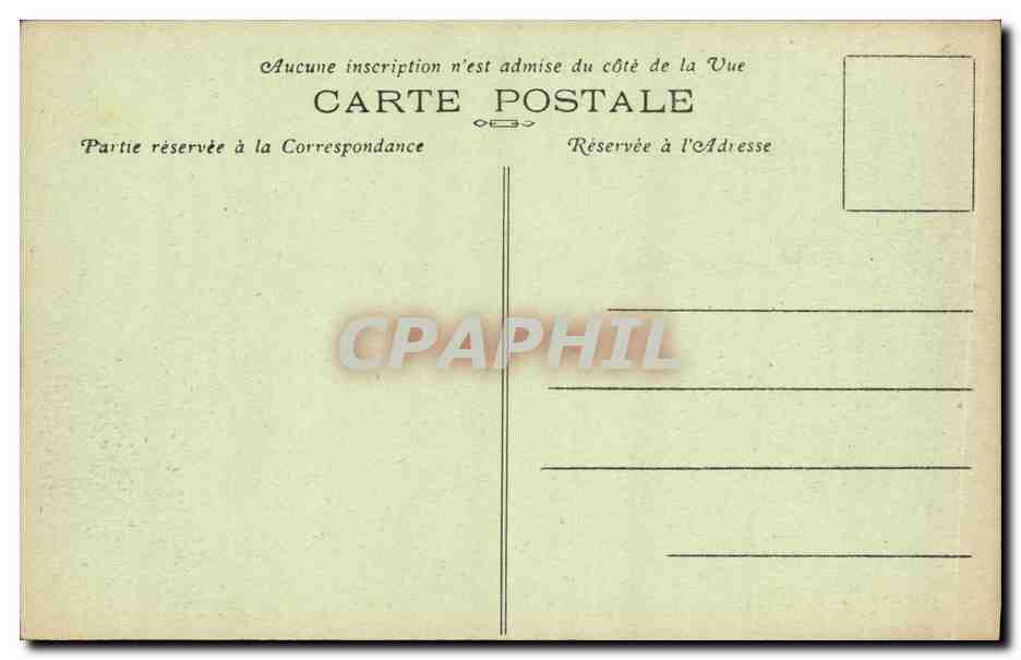 CPA Tavannes Tunnel Militaria — Rückseite