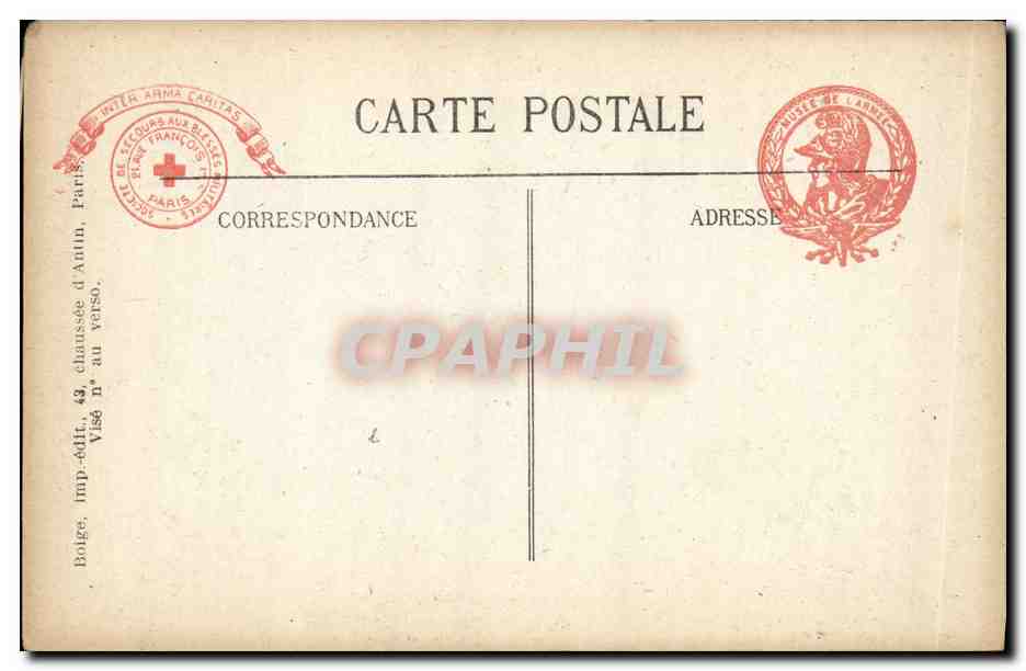 CPA Musee De L Armee Campagne Coiffures Allemandes exposees dans la salle d honneur Militaria — Rückseite
