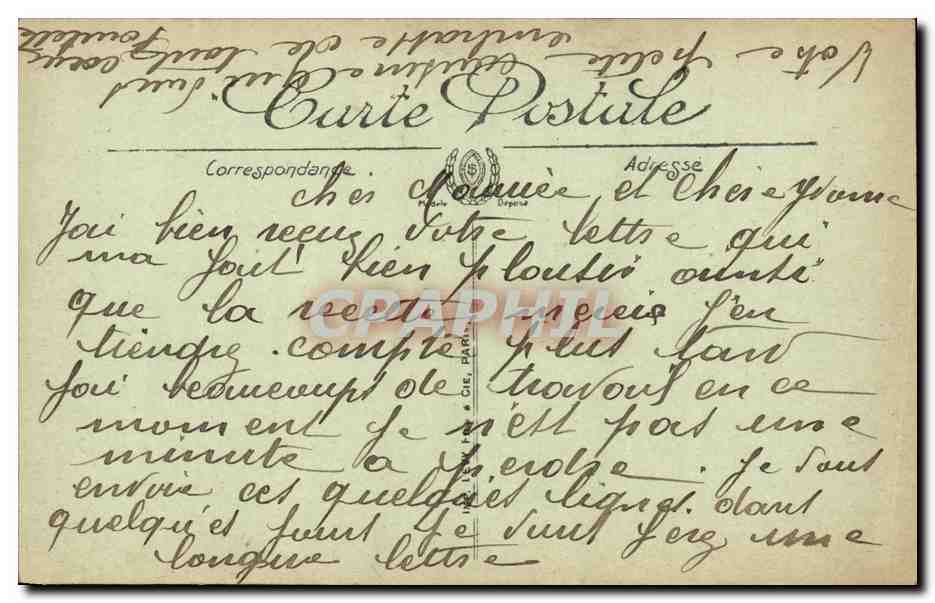 Les ruines de la Grande Guerre — Guise — Édition Thory — n°10 — Rückseite