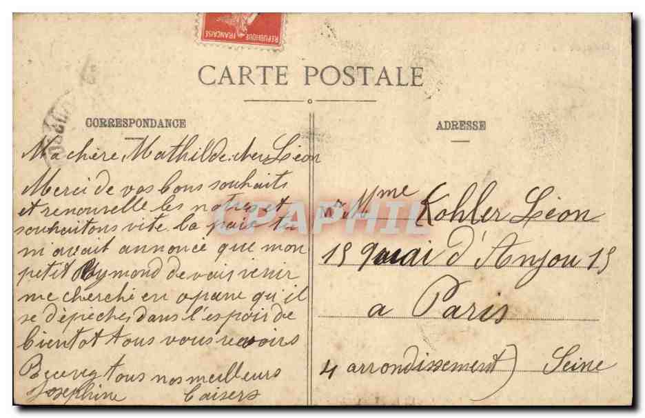 CPA Pont Mousson le Pont sur la Moselle La passerelle Militaria — Verso