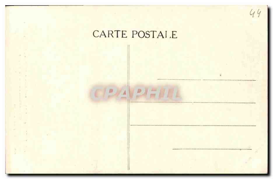 CPA Batz Loire interieur de L Eglise Clef de voute representant Sainte Veronique — Rückseite