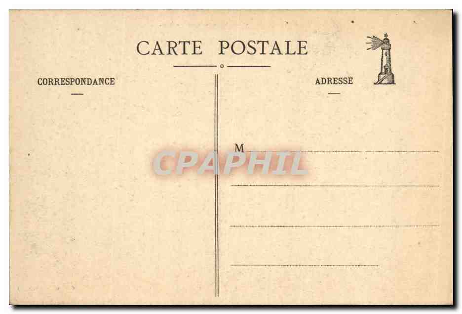 CPA Batz Pointe du Grand Mahtieu — Rückseite