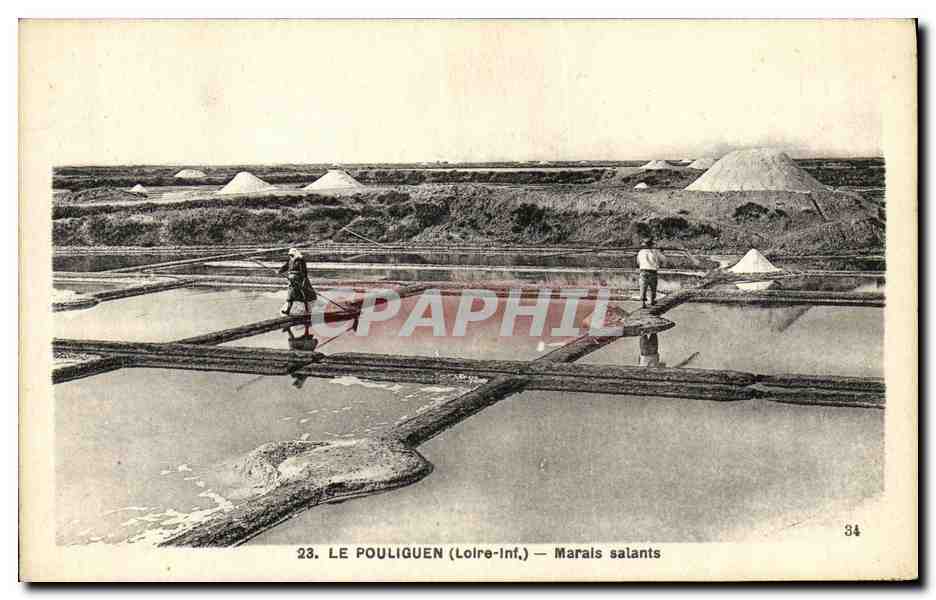 CPA Le Pouliguen Marals Salants