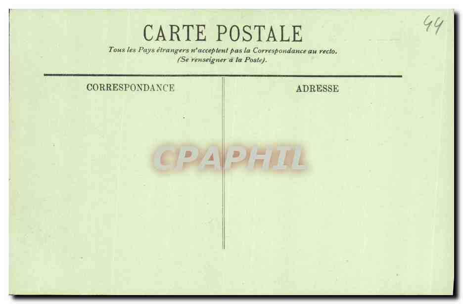 CPA Le Pouliguen La Bain  — Back