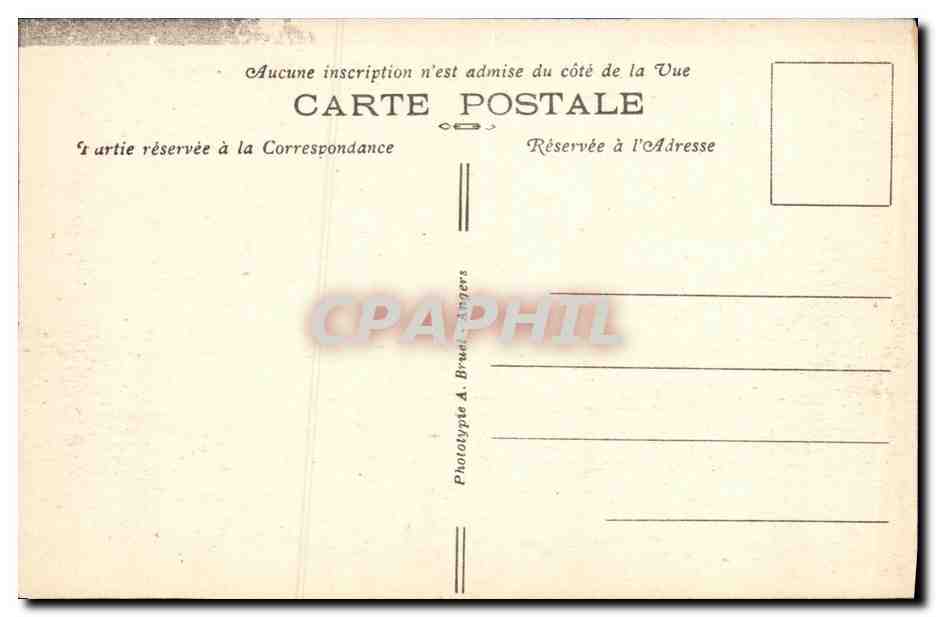 CPA Le Pouliguen L Entree du Port et la promenade des baigneurs — Rückseite