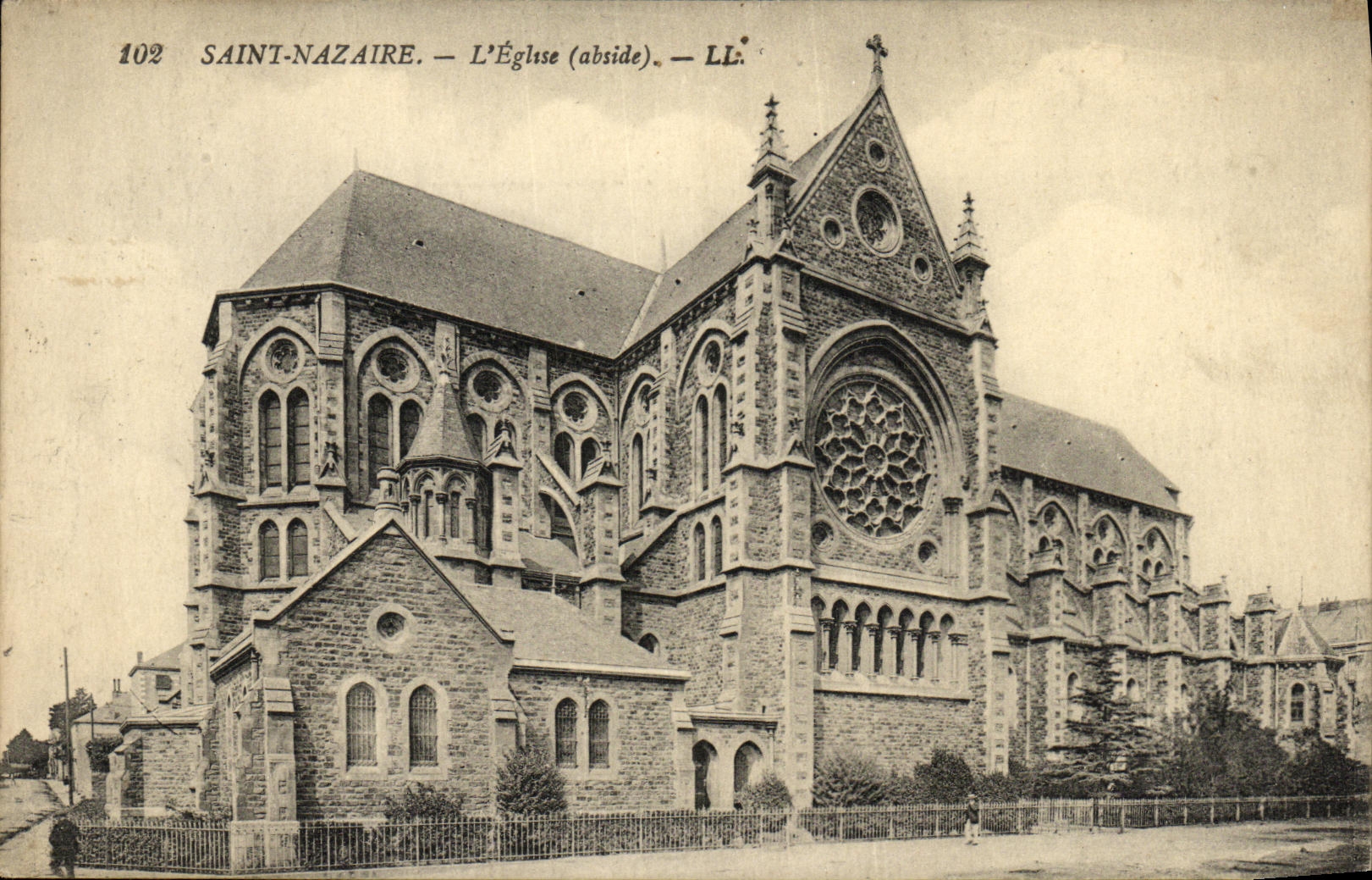 CPA Saint Nazaire L Eglise