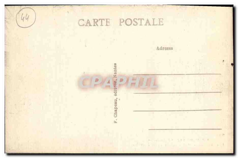 CPA Saint Nazaire Boulevard de l ocean Square Ayme Duquaire — Verso