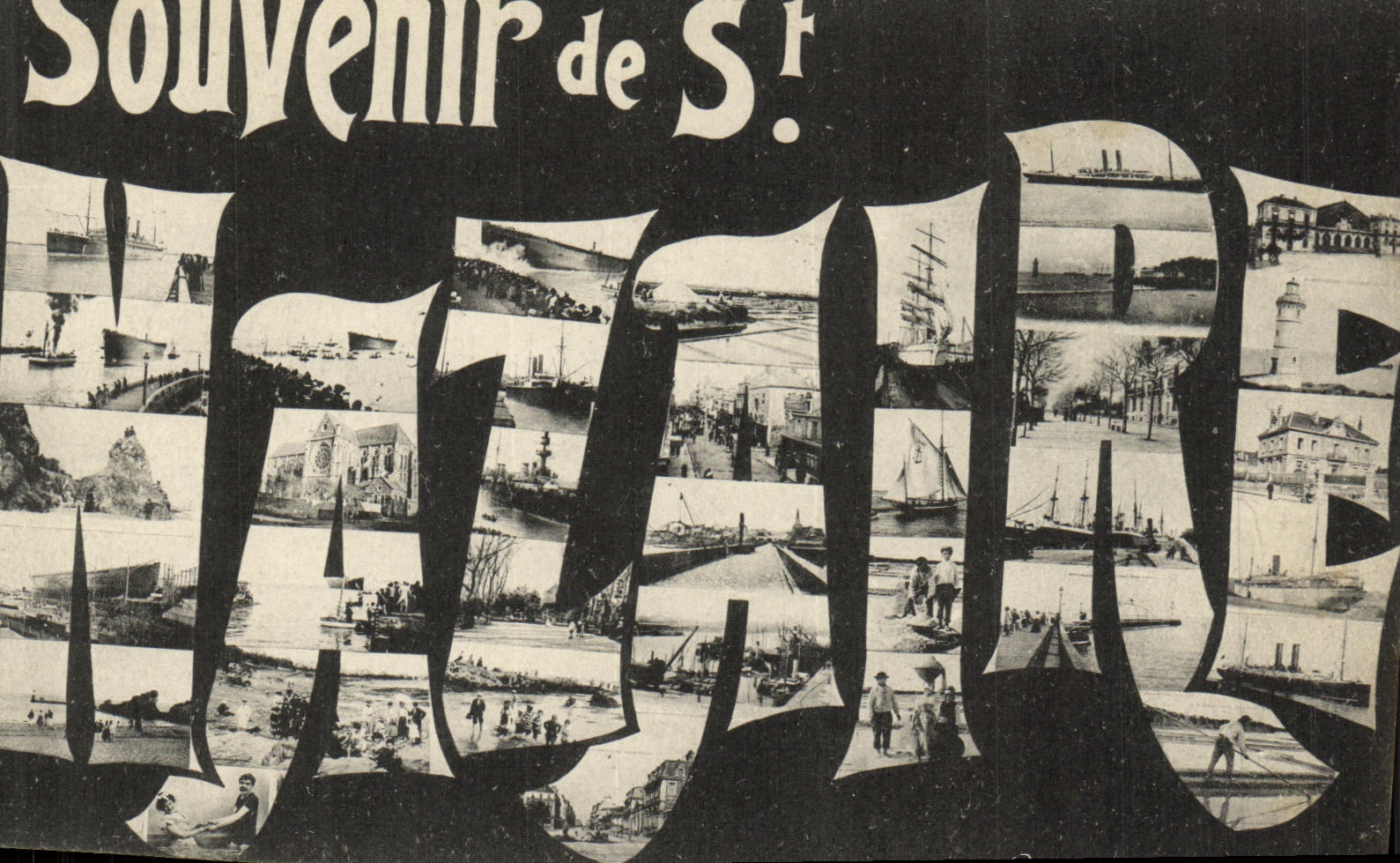 CPA St Nazaire Souvenir