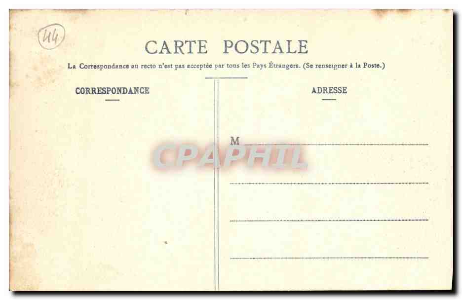 CPA St Nazaire Souvenir — Verso