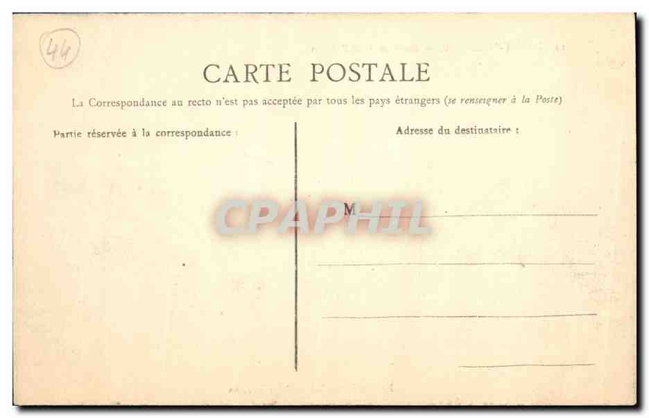CPA St Nazaire Boulevard de l ocean Autobus Enfants — Verso