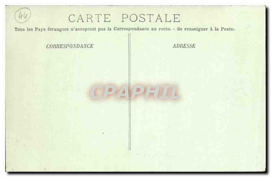 CPA St Nazaire L Entree du port prise de l hotel des colonies  — Verso