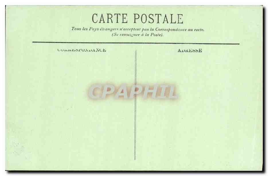 CPA Saint Nazaire L Eglise — Verso